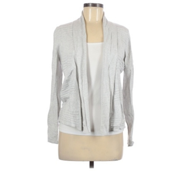 GNW open front cozy cardigan sweater woman's size Medium rayon nylon blend soft - Picture 1 of 4